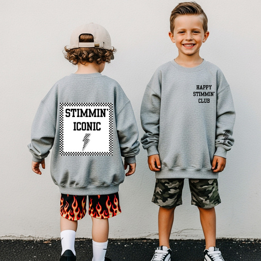 Happy STIMMIN' Club Graphic Crewneck (PRE-ORDER item)
