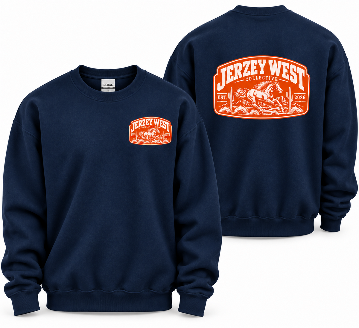 Midnight Heat Graphic Crewneck