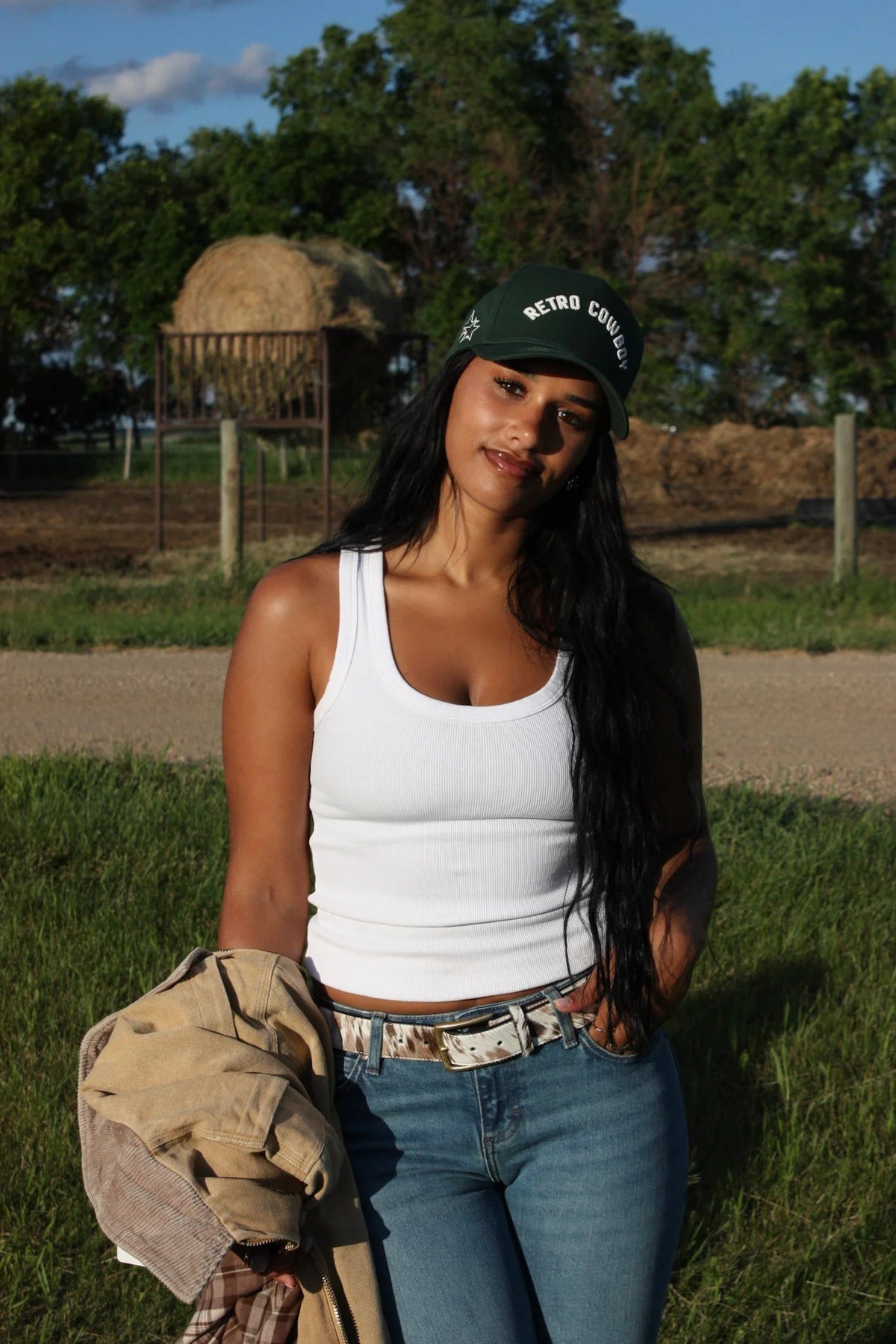 Retro Cowboy Trucker Hat - ABN