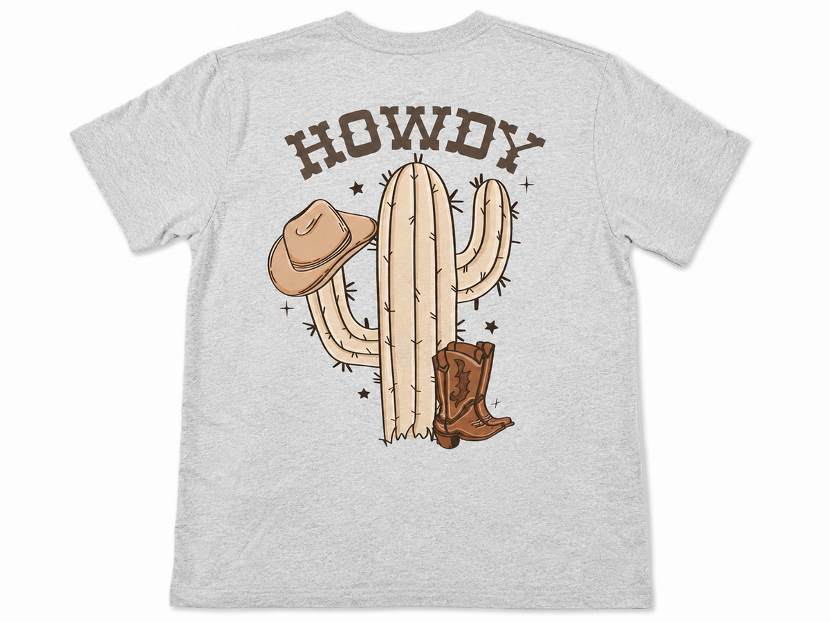 Howdy Cactus Graphic Tee