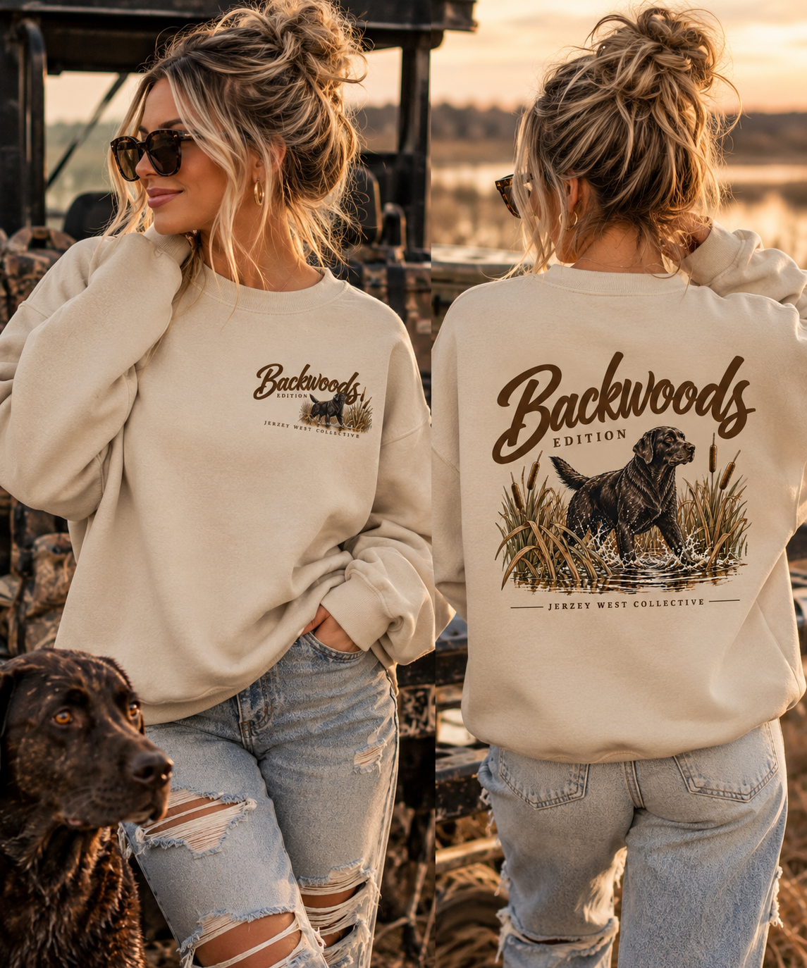 Backroads Edition JW Graphic Crewneck