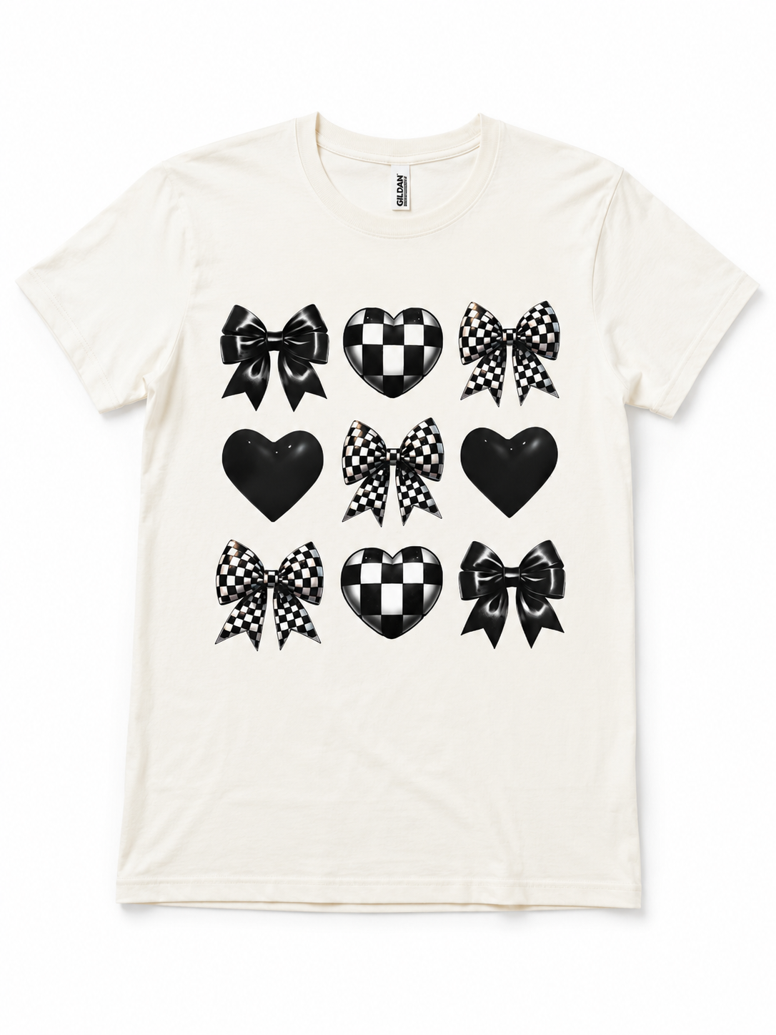 Checkered Love Graphic Tee