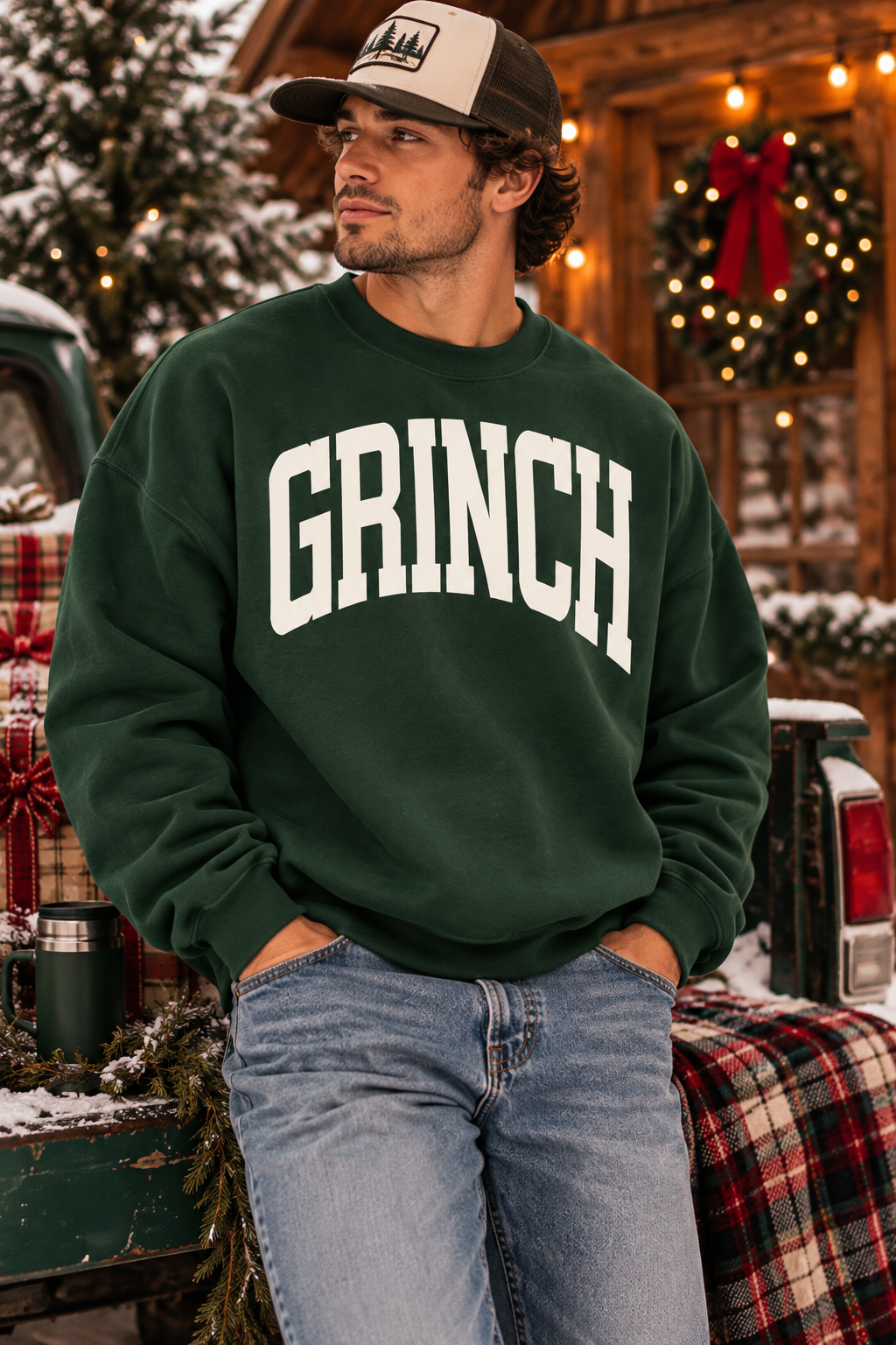 Grinchmas Graphic Crewneck