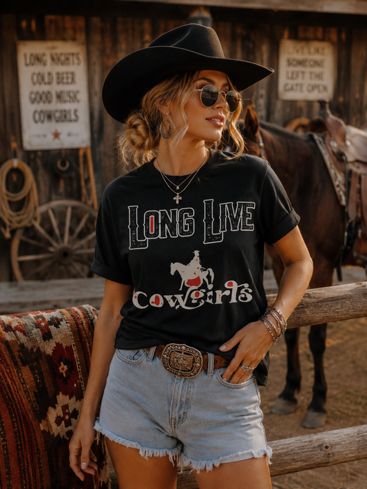 Long Live Cowgirls Graphic Tee