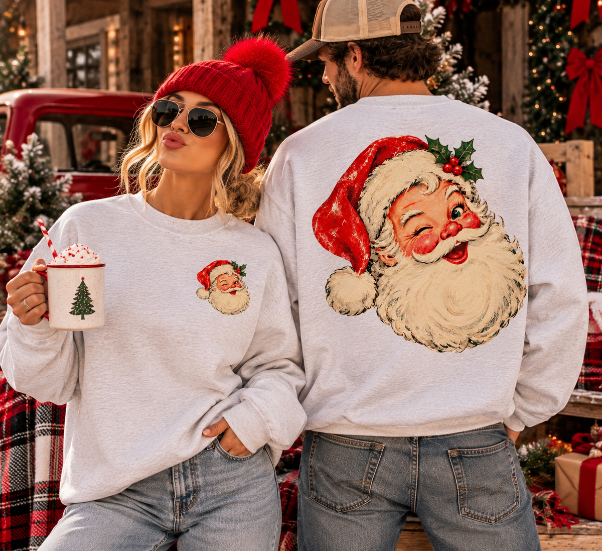 Ho, Ho, Ho Graphic Crewneck