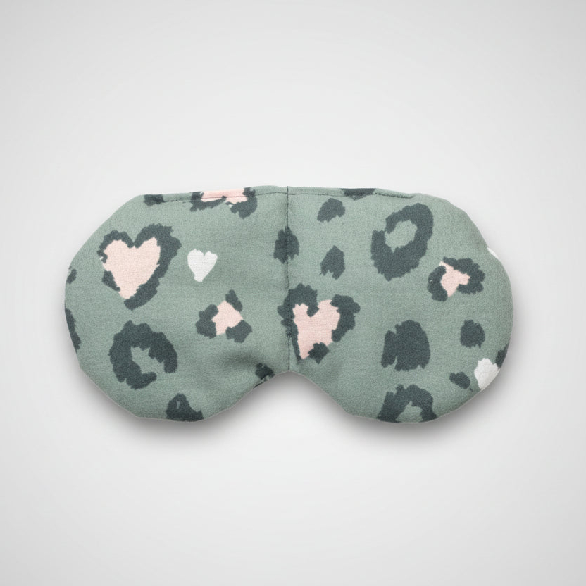 Wild Sage Leopard Flax Eye Mask