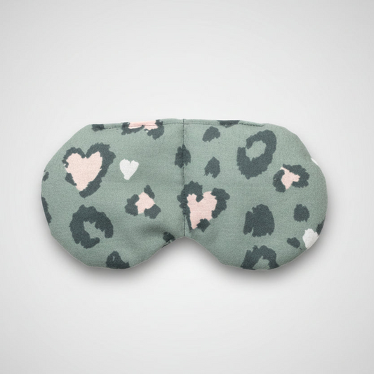Wild Sage Leopard Flax Eye Mask