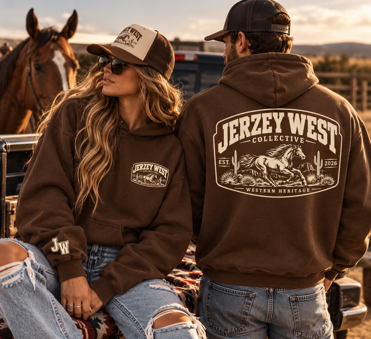 Country Wild Graphic Hoodie