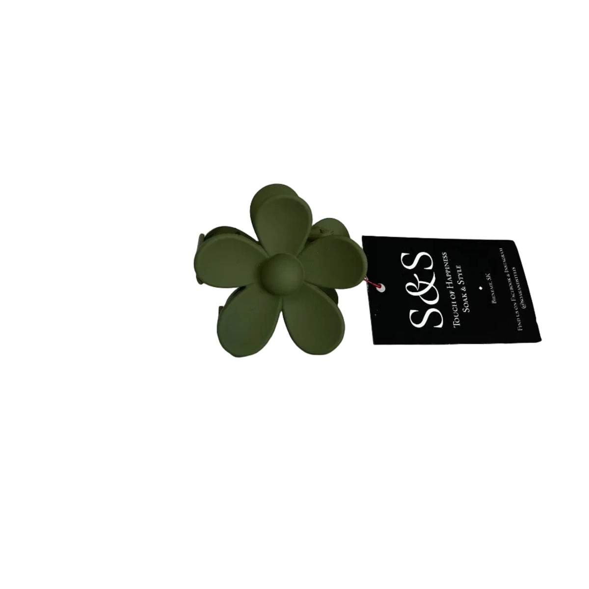 Petal Pop Flower Claw Clip