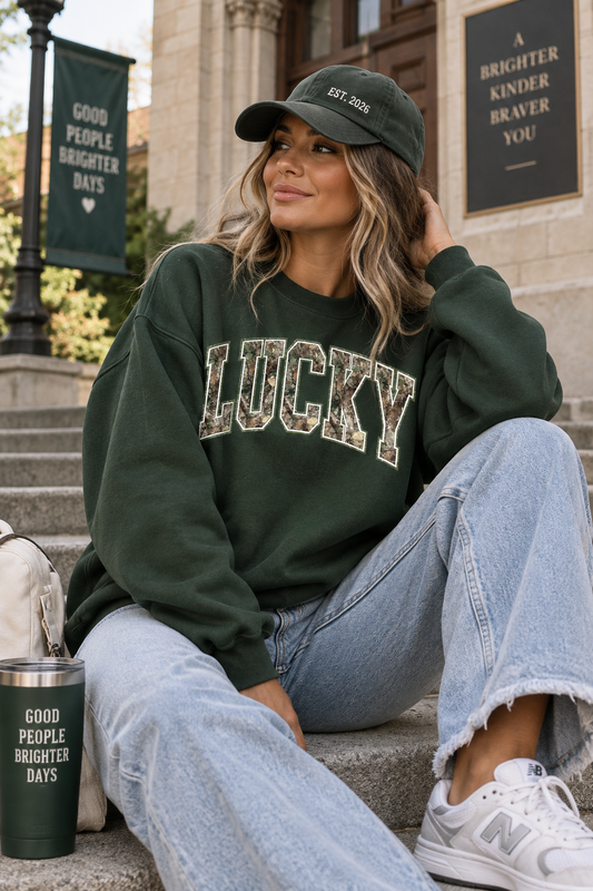 Feelin' LUCKY Graphic Crewneck