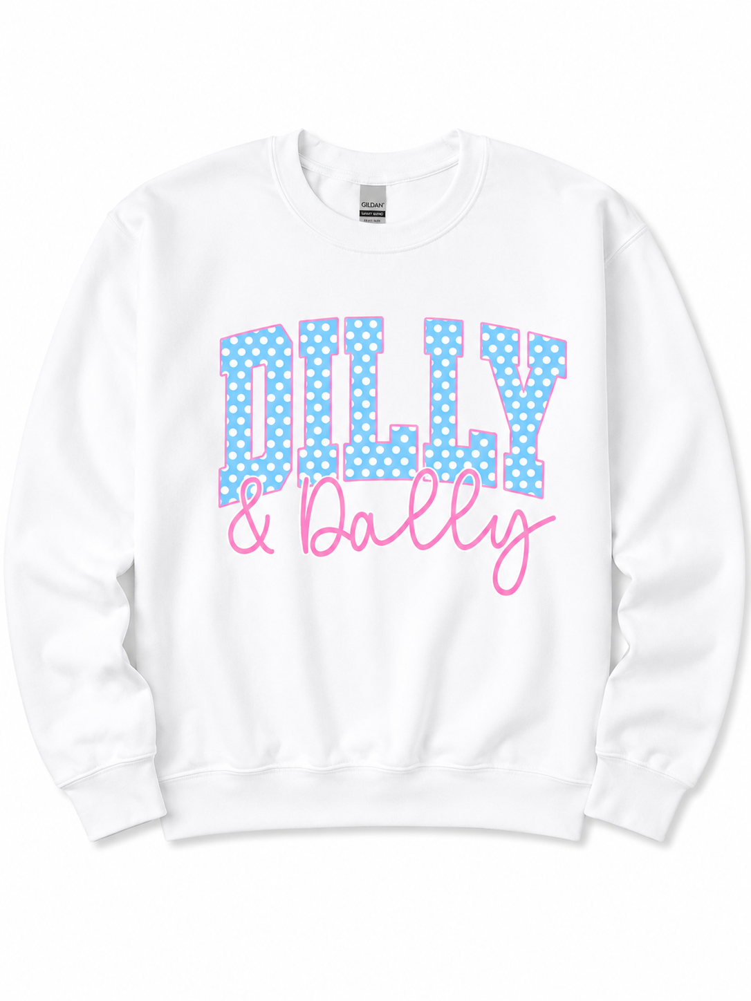 Dilly Dally Social Club Graphic Crewneck