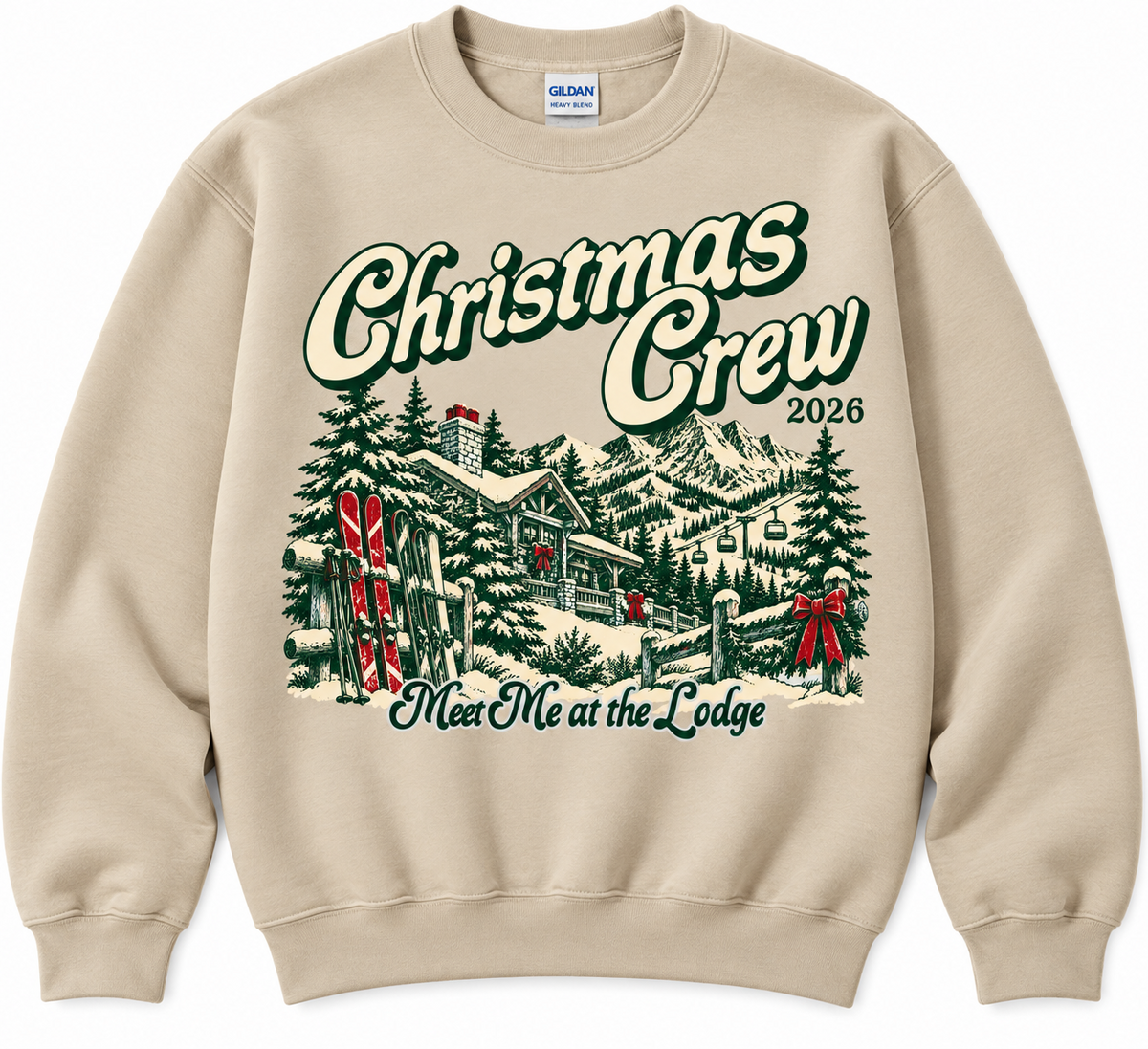 Christmas Crew Graphic Crewneck