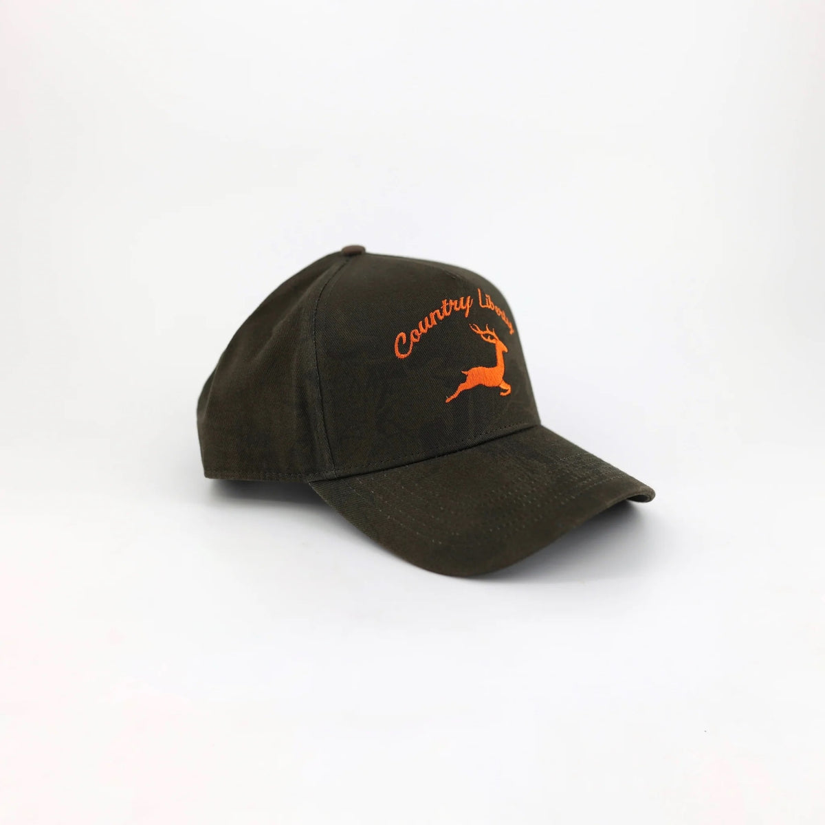 Country Liberty Solid Full Camo Deer Hat