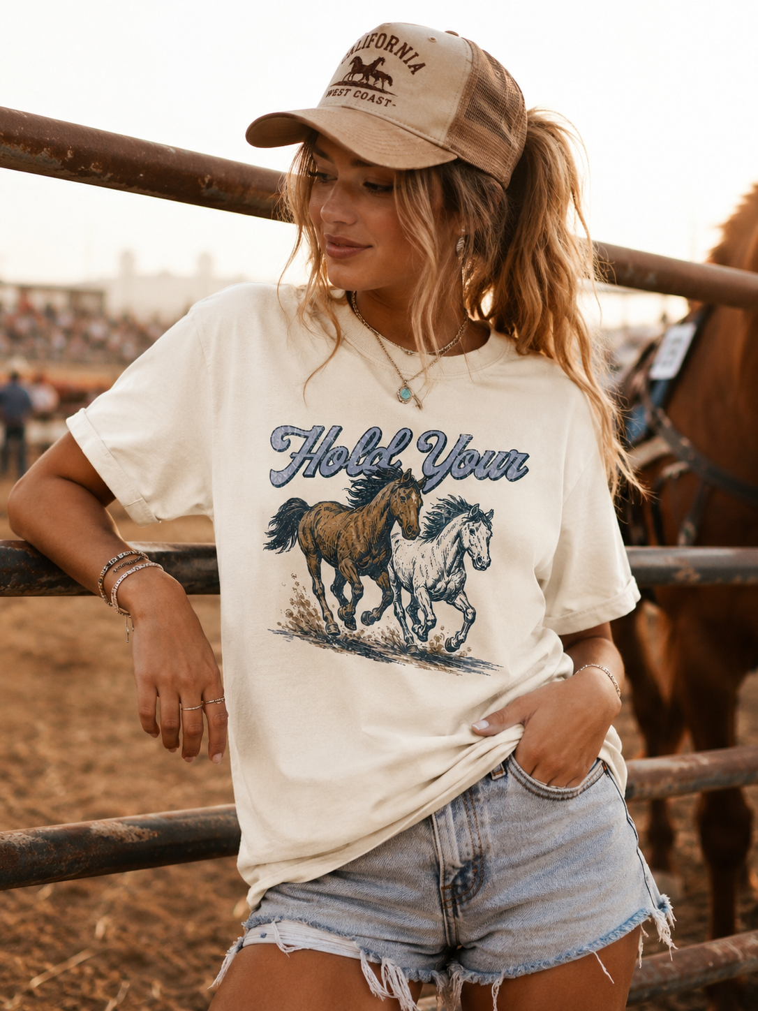 Free Spirit Horse Graphic Tee