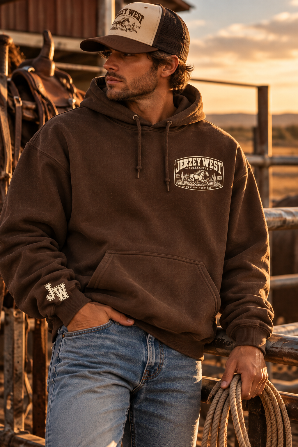 Country Wild Graphic Hoodie