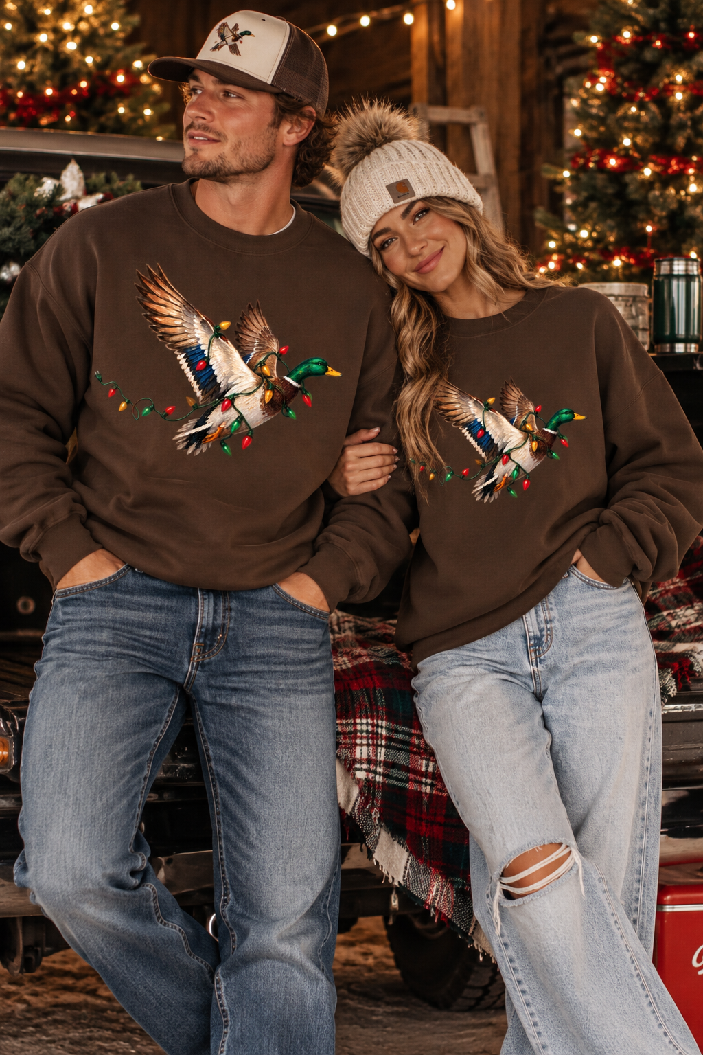 Duck the Halls Graphic Crewneck