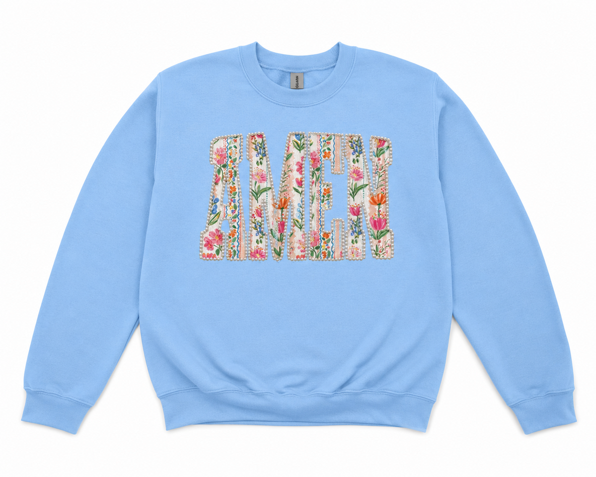AMEN Blooming Graphic Crewneck
