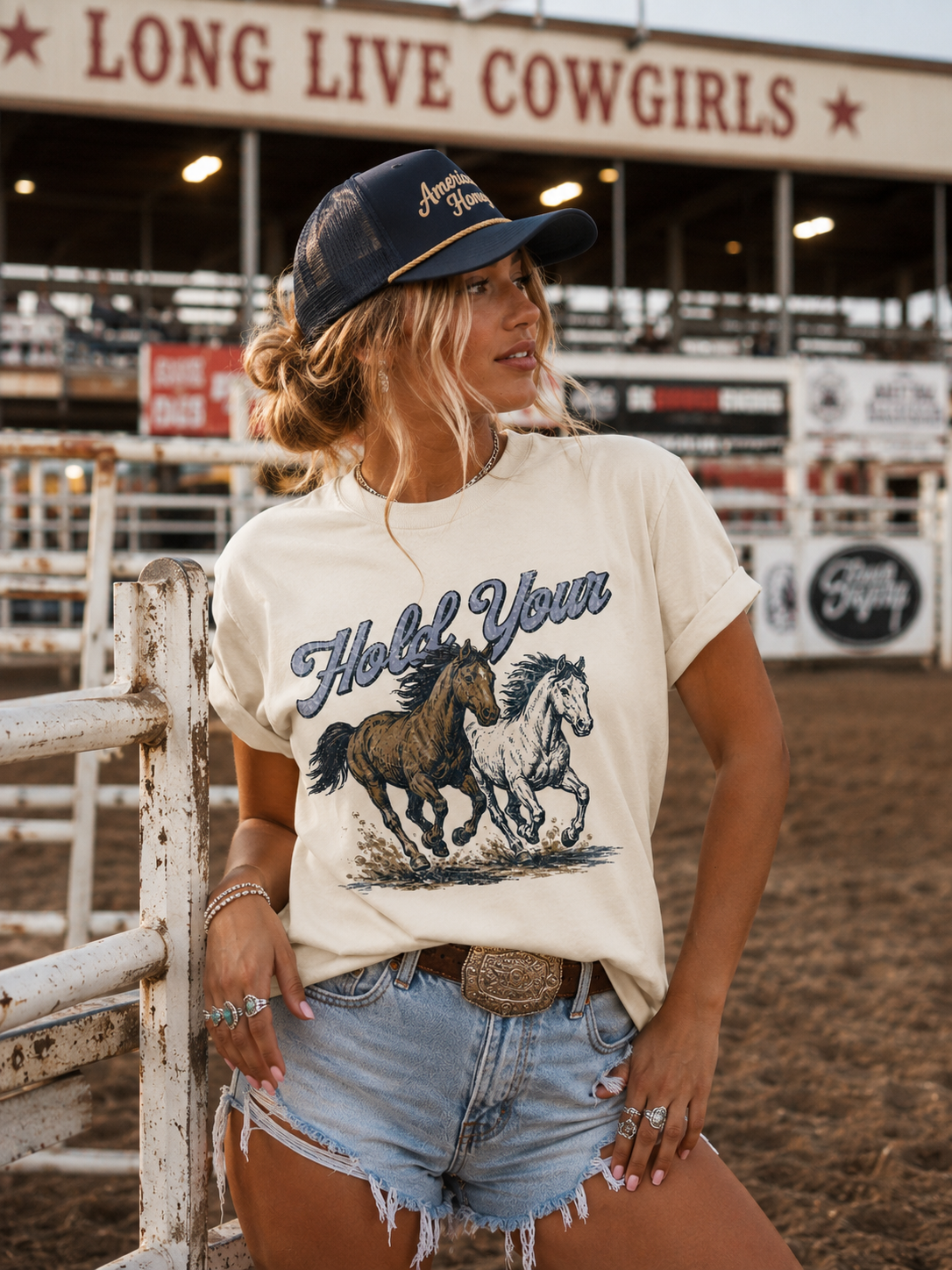 Free Spirit Horse Graphic Tee