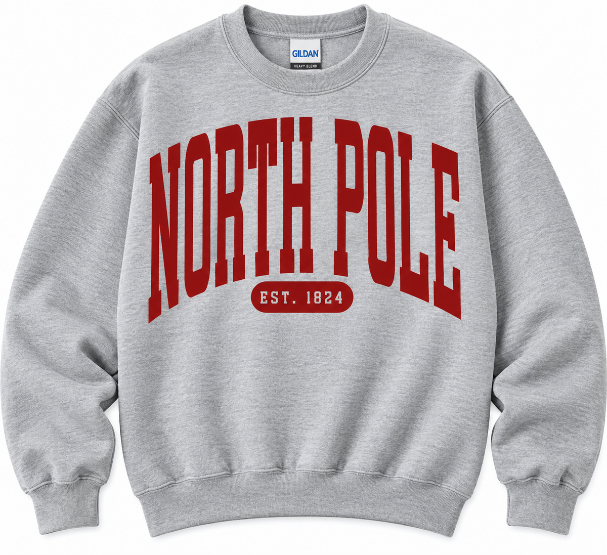 North Pole Social Club Graphic Crewneck