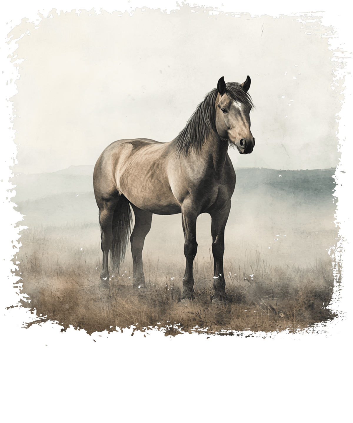 Painted Stallion Graphic Tee