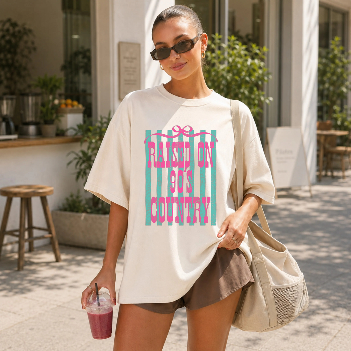 Raised on 90's Country Graphic Tee