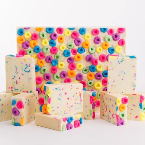 Rainbow Crunch Cereal Soap Bar
