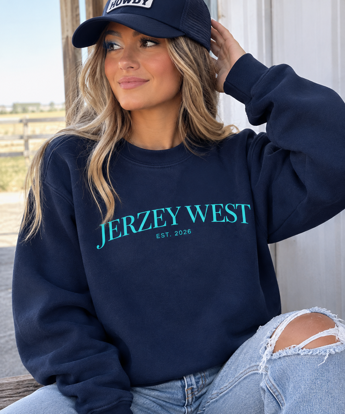 Jerzey West Heritage Collection Graphic Crewneck