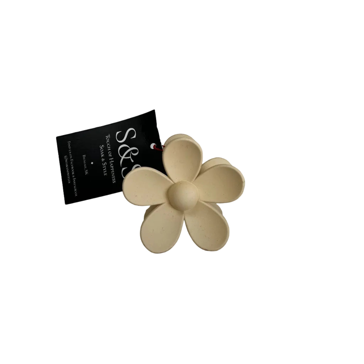 Petal Pop Flower Claw Clip