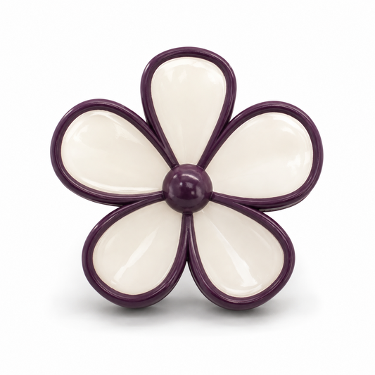 Flower Hair Claw Clip